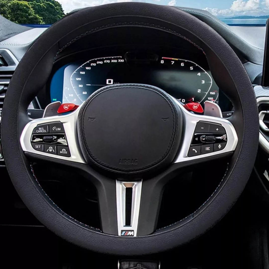 Capa de Silicone para volante de carro Universal ultrafina antiderrapante Anti-suor