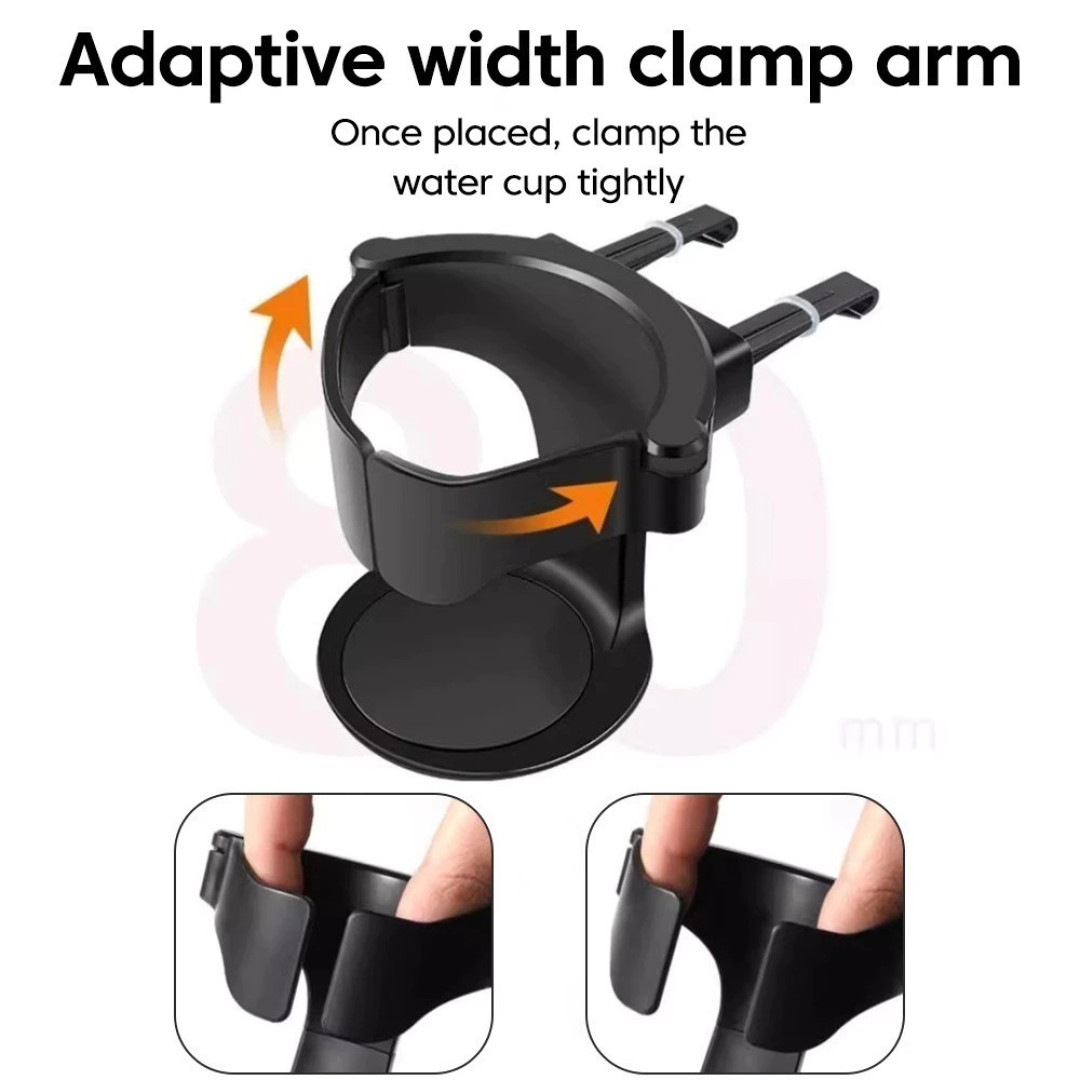 Suporte De Copo Multifuncional Para Cinzeiro De Ventilação De Ar Carro-Bebidas De Água