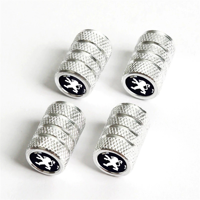 4 Pcs Tampa Da Haste Válvula De Ar Do Pneu De Carro Contra Poeira Roda