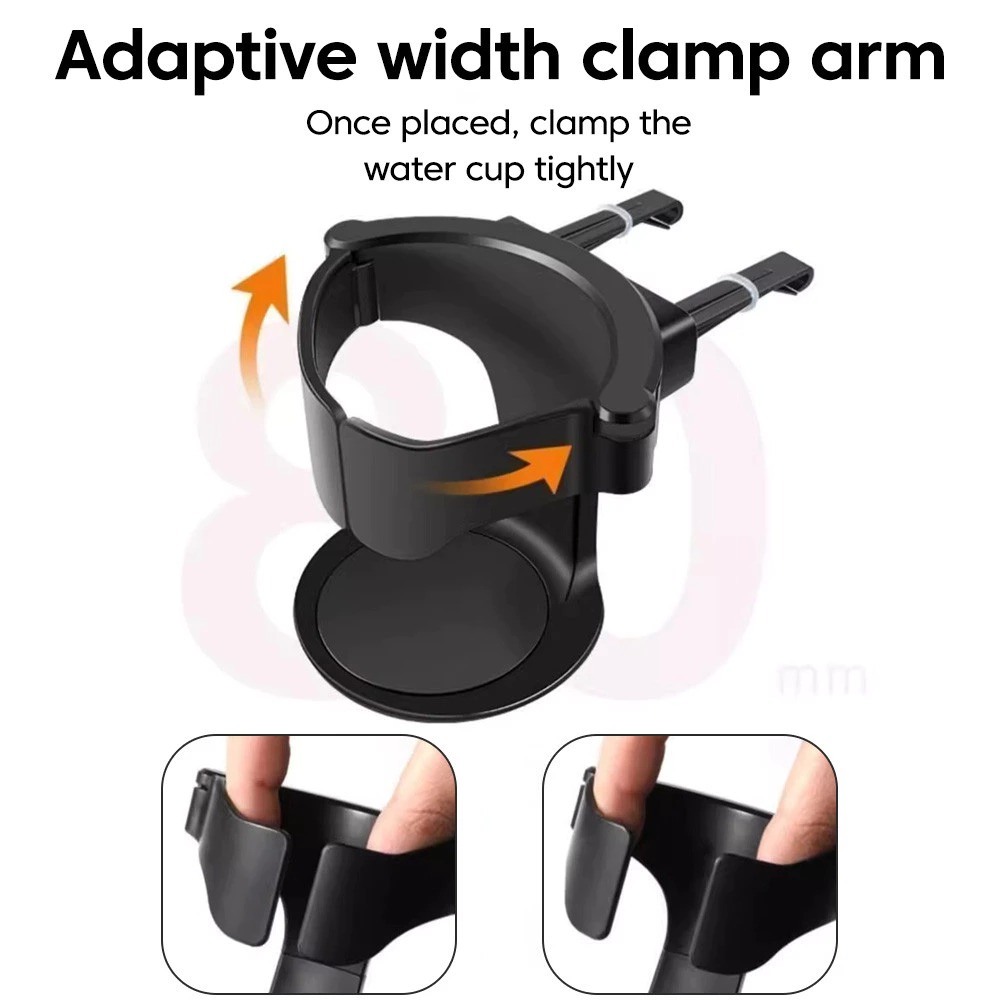 Suporte De Copo Multifuncional Para Cinzeiro De Ventilação De Ar Carro-Bebidas De Água
